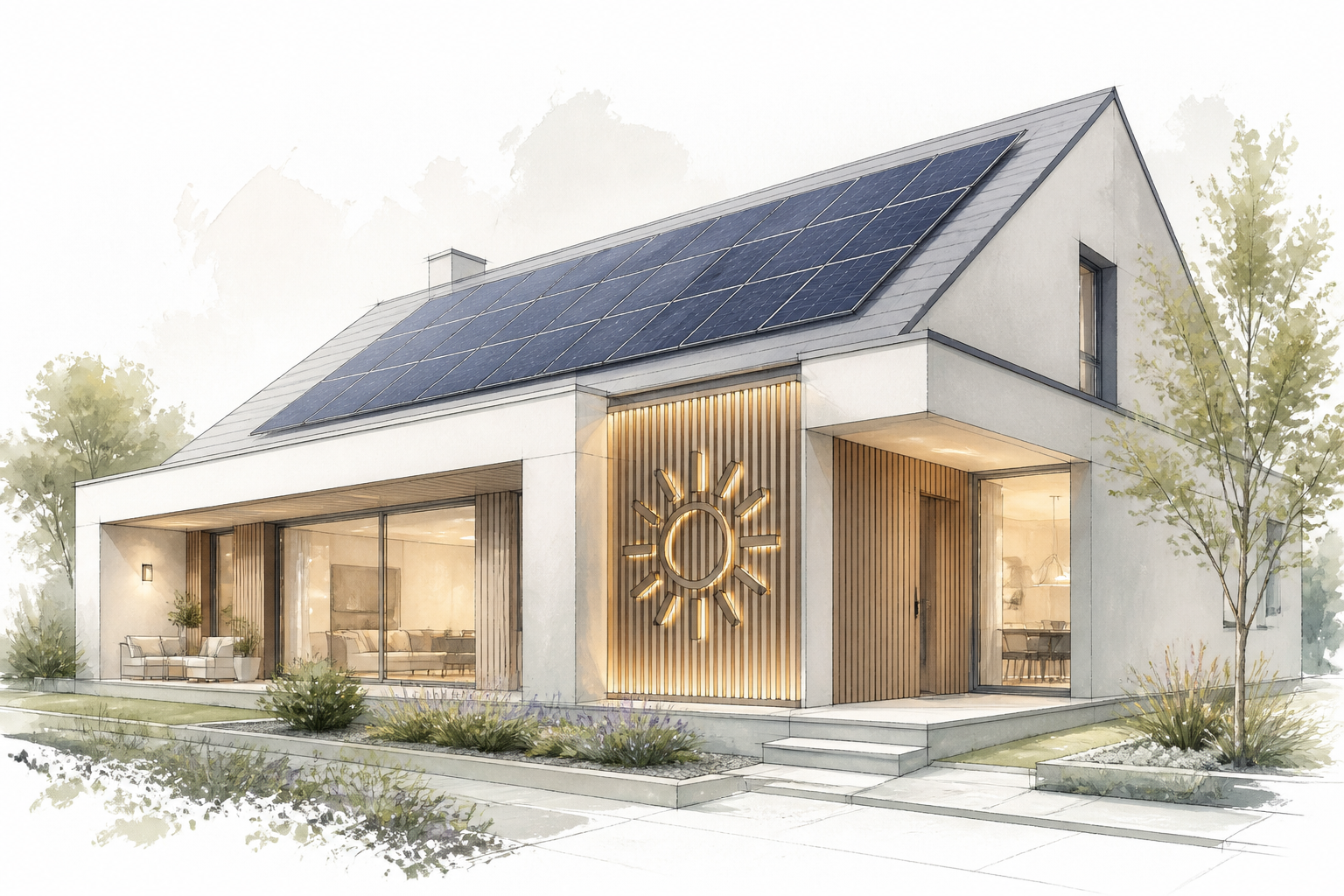Финансовая модель монтажа кровельных солнечных систем (residential solar)