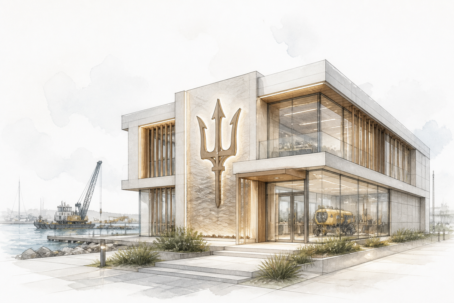 Финансовая модель морских строительных работ (port / marine construction)