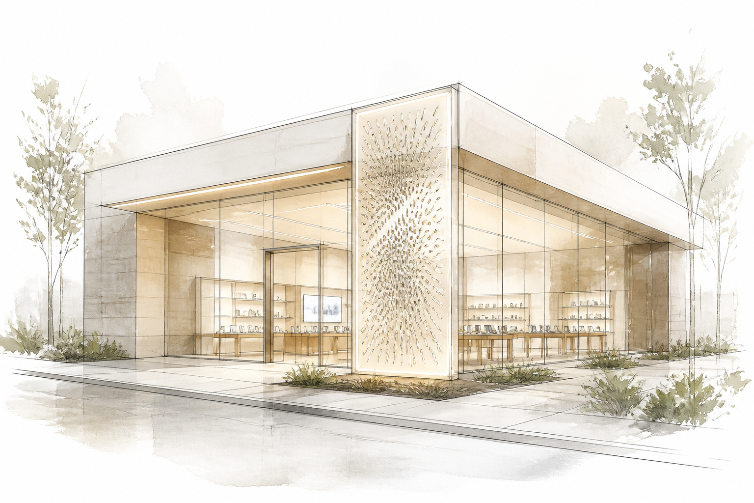 Финансовая модель премиального моно-бренд магазина электроники (Apple Store-формат)